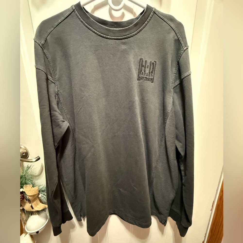 Harley-Davidson Black Long Sleeve Heavyweight T-Shirt